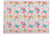 Adore Printed Insta Dry Sheet 50 * 70 cms - InstaDry Water Absorbent Baby Bed Protector Sheet - Butterfly