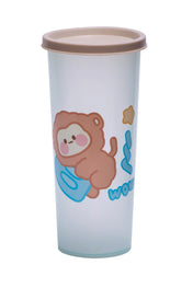 Adore Dunk! The Spill Proof Tumbler with Lid 450ml - Lion