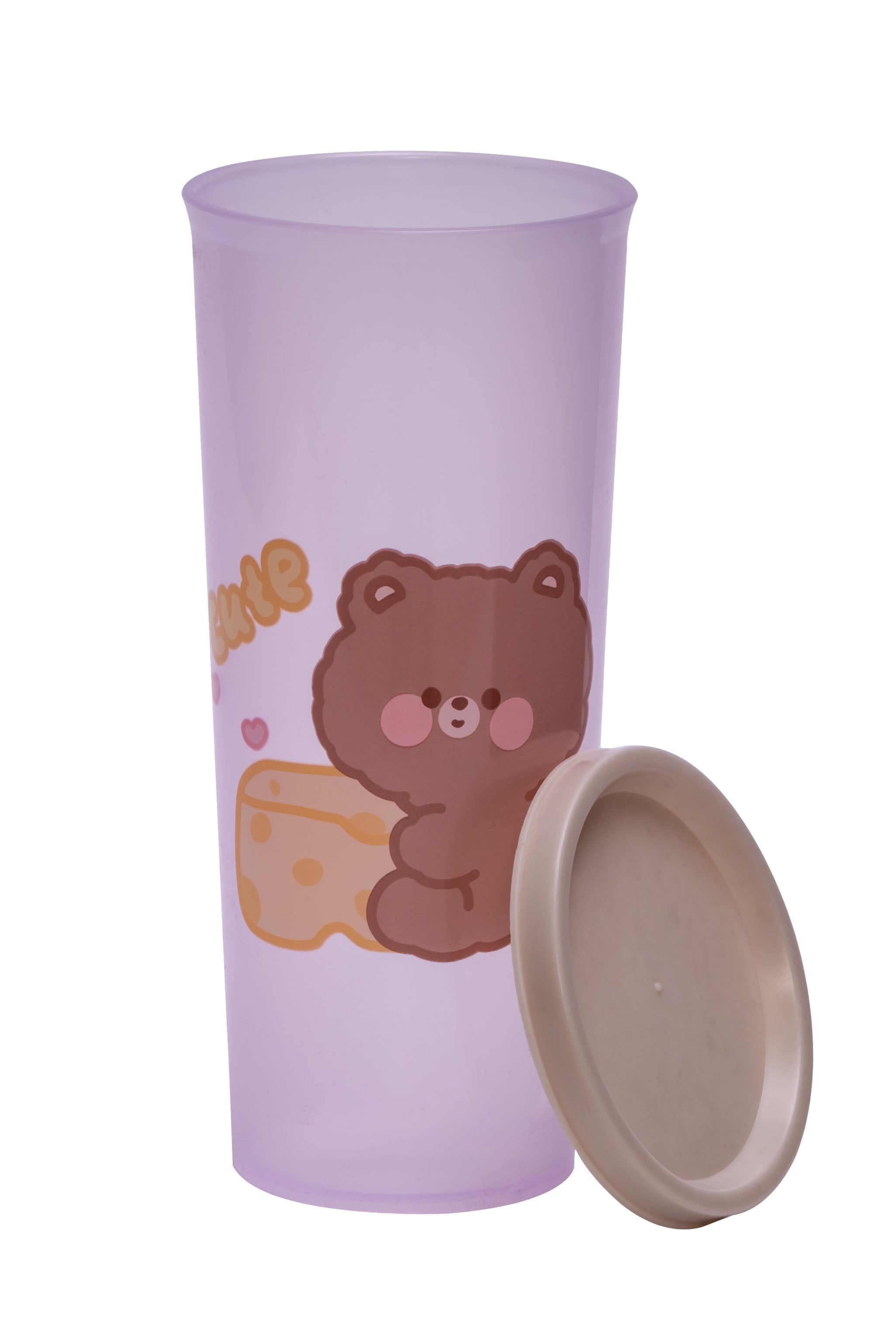 Adore Dunk! The Spill Proof Tumbler with Lid 450ml - Bear