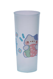 Adore Dunk! The Spill Proof Tumbler with Lid 450ml - Blue Cat