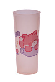 Adore Dunk! The Spill Proof Tumbler with Lid 450ml -Cat