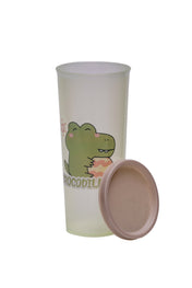 Adore Dunk! The Spill Proof Tumbler with Lid 450ml - Crocodile