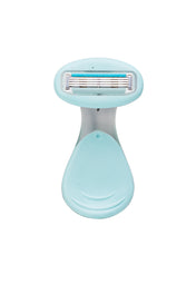 Adore Ultra Slim 4 stainless Steel Blade Razor for Women - Blue