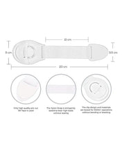 Adore Baby Child Proofing Safety Nylon Belt  Pack Of 4