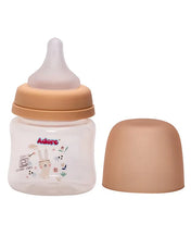 Adore Skoot Jr 2 Stage Wideneck Feeding Bottle - 125ml - Brown