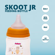 Adore Skoot Jr 2 Stage Wideneck Feeding Bottle - 125ml - Yellow