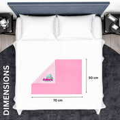 Adore Instadry Baby Bed Protector Combo-Pack of 3- Lilac, Pink & Rosemary