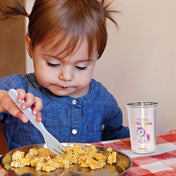 Adore  Bliss Printed Stainless Steel Tumbler - 300ml - Grey