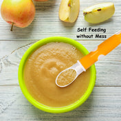 Adore ACE Flexi Silicone Feeding Spoon Set- Pack of 2 - Yellow