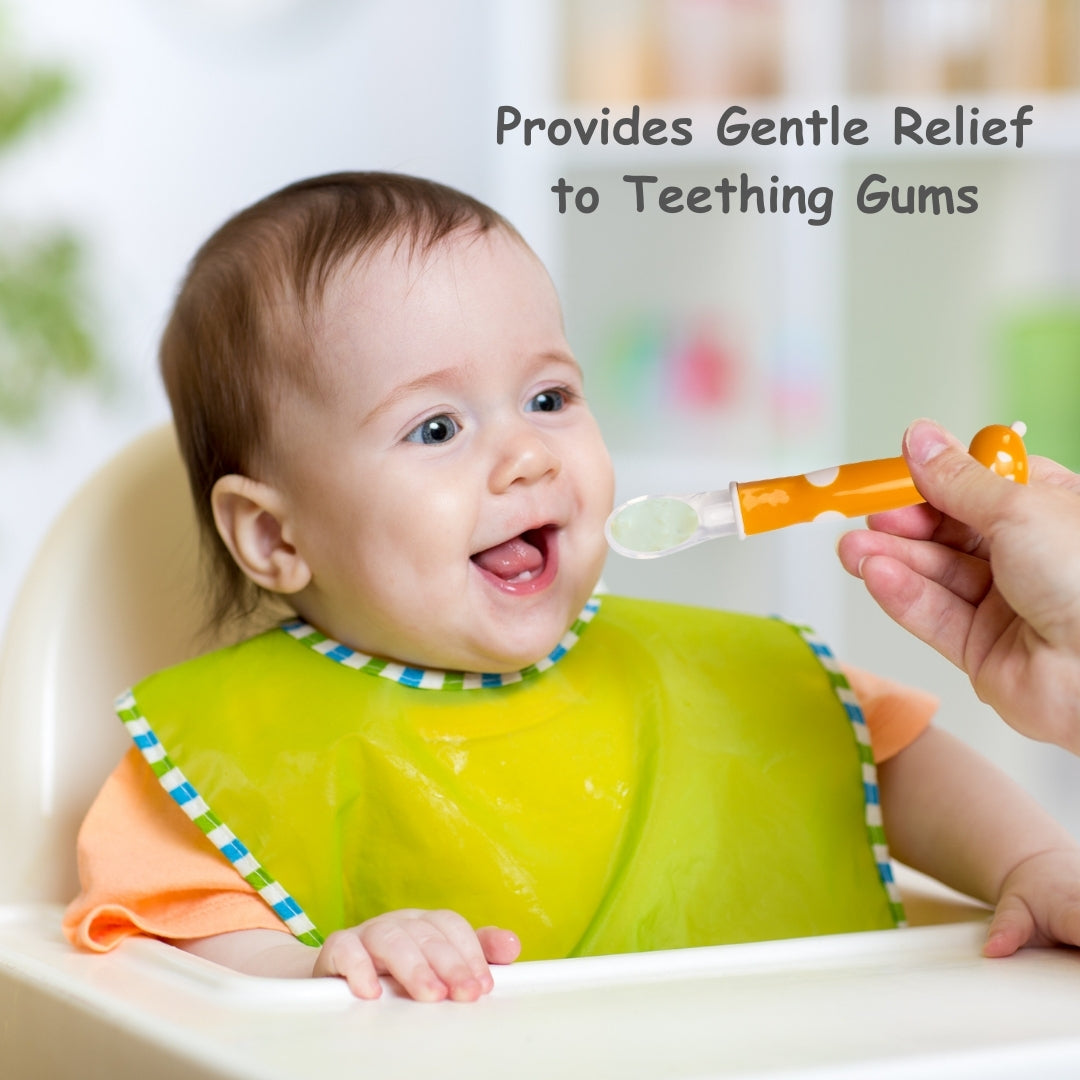 Adore ACE Flexi Silicone Feeding Spoon Set- Pack of 2 - Yellow