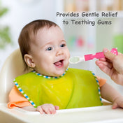 Adore ACE Flexi Silicone Feeding Spoon Set- Pack of 2 - Pink