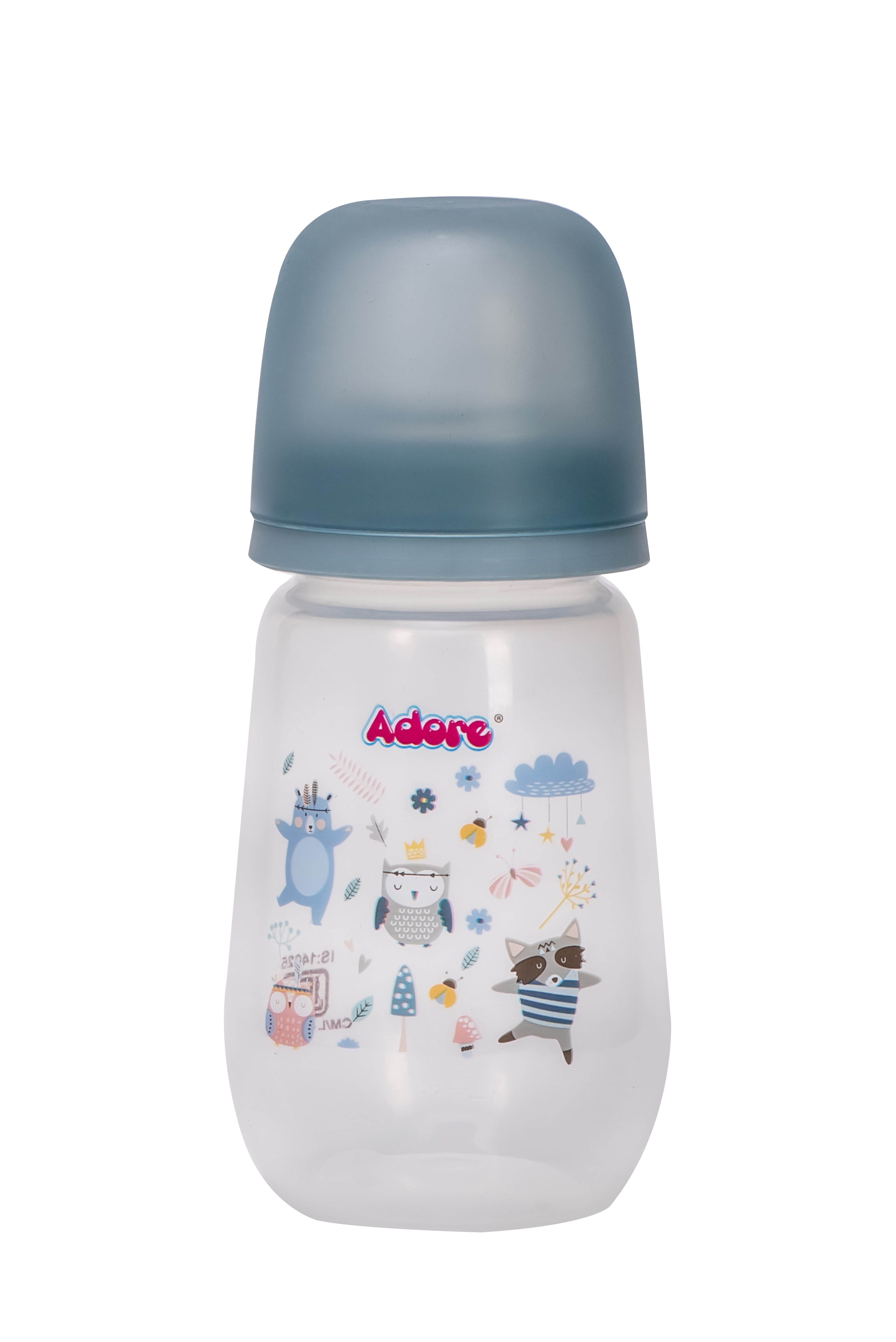 Adore Meta Wideneck Spout Sipper- Spill Proof- 250ml - Blue