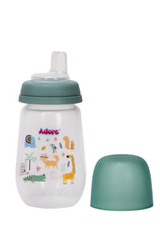 Adore Meta Wideneck Spout Sipper- Spill Proof- 250ml - Green
