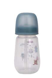 Adore Zeta Wideneck Straw Sipper- Spill Proof- 250ml - Blue