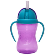 Adore Sippero Sports Straw Sipper with Gravity Ball and Retractable Dust Free Cap- 300ml- Purple