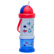 Adore Snacker Jack -The Sip 'n' Snack Bot 'n' Pot with Handle- Blue