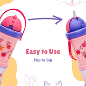 Adore Snacker Jack -The Sip 'n' Snack Bot 'n' Pot with Handle- Pink