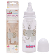 Adore Advanced CONTANGO- The Ventilated Anti-Colic Stem Baby Feeding Bottle- 250ml- White