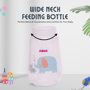 Adore Nok Nok Wide neck Feeding Bottle With Twin Handle 250ml - New Blue