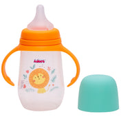 Adore Nok Nok Wide neck Feeding Bottle With Twin Handle 250ml - Orange