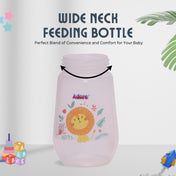 Adore Nok Nok Wide neck Feeding Bottle With Twin Handle 250ml - Orange