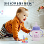 Adore Nok Nok Wide neck Feeding Bottle With Twin Handle 250ml - Purple
