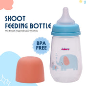 Adore Skoot Sr 2 Stage Wideneck Feeding Bottle - 250 ml - New Blue