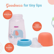 Adore Meta Wideneck Spout Sipper- Spill Proof- 250ml - New Blue