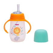 Adore Magnum Opus 4 Stage Wide Neck Feeding Bottle with Twin Handle- Orange