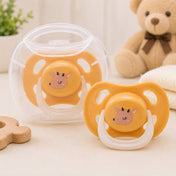 Adore Airo! The Symmetrical Pacifier that Glows in Dark with Storage Case- Beige