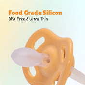 Adore Airo! The Symmetrical Pacifier that Glows in Dark with Storage Case- Beige