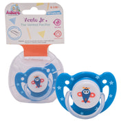 Adore Vento Jr - The Orthodontic Vented Pacifier with Multipurpose Storage Case - Blue
