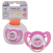 Adore Vento Jr - The Orthodontic Vented Pacifier with Multipurpose Storage Case - Pink
