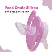 Adore Vento Jr - The Orthodontic Vented Pacifier with Multipurpose Storage Case - Pink