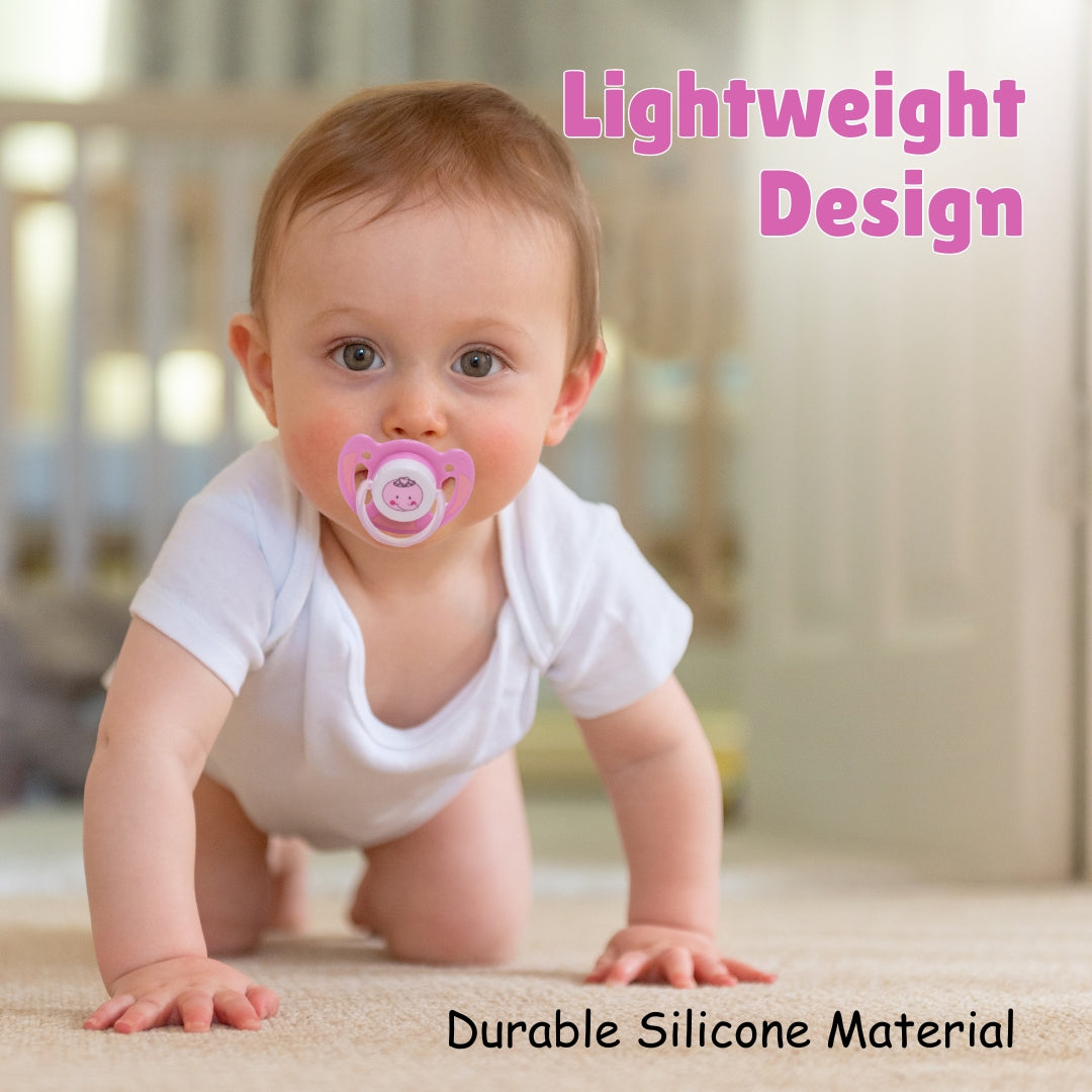 Adore Vento Jr - The Orthodontic Vented Pacifier with Multipurpose Storage Case - Pink