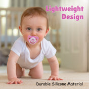 Adore Vento Jr - The Orthodontic Vented Pacifier with Multipurpose Storage Case - Pink