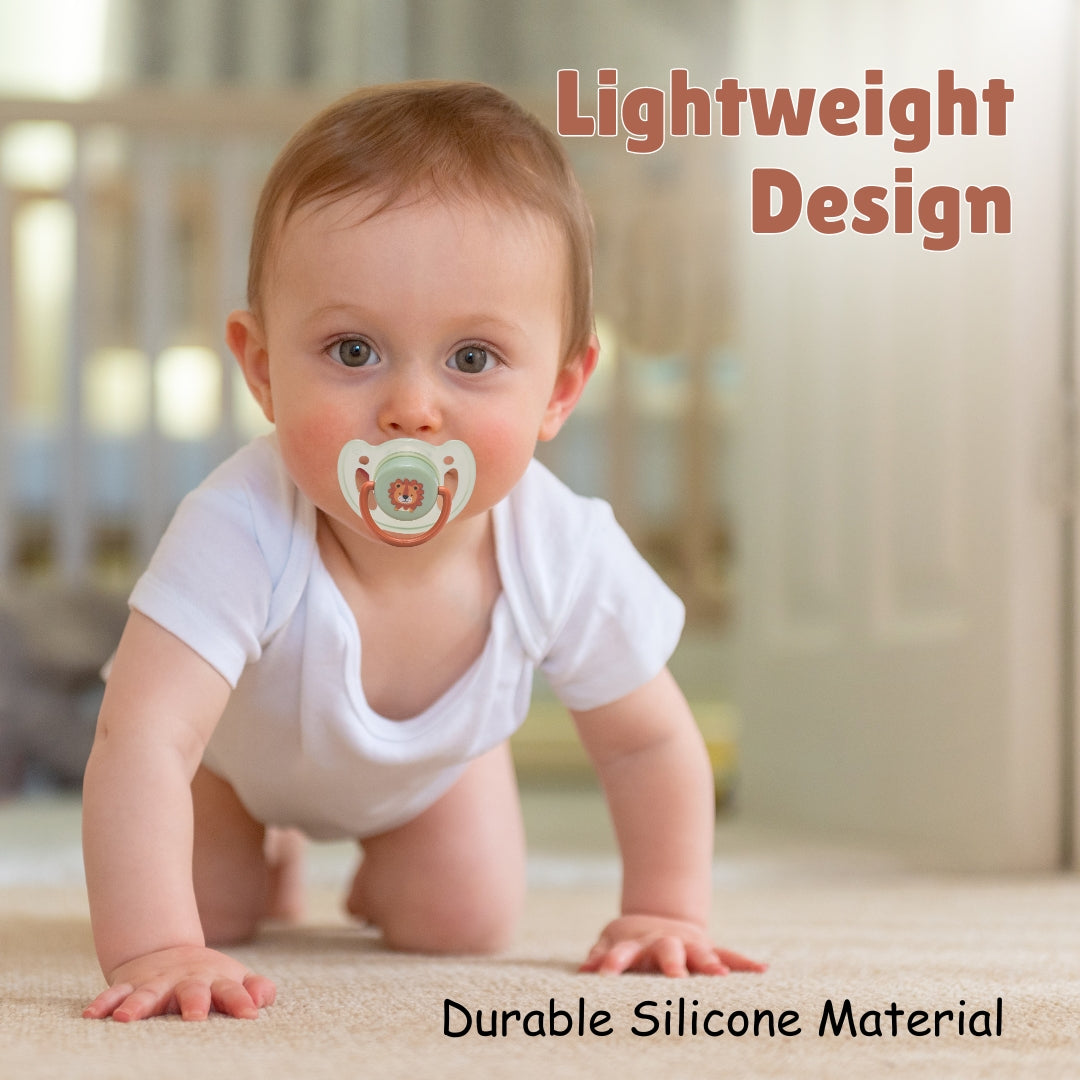 Adore Vento Snr - The Orthodontic Vented Pacifier with Multipurpose Storage Case - Green