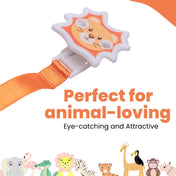 Adore Glitzy - The Animal Theme Pacifier Holder with Velcro- Tiger
