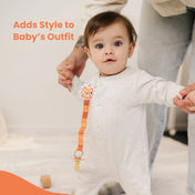 Adore Glitzy - The Animal Theme Pacifier Holder with Velcro- Tiger