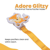 Adore Glitzy - The Animal Theme Pacifier Holder with Velcro- Fox