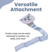 Adore Glitzy - The Animal Theme Pacifier Holder with Velcro- Bear