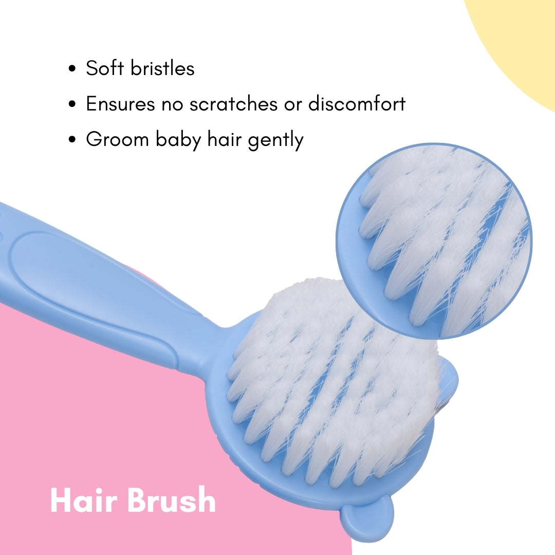 Adore Ted- The Teddy Design Brush and Comb set- Blue