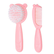 Adore Ted- The Teddy Design Brush and Comb set- Pink