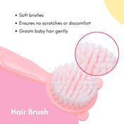 Adore Ted- The Teddy Design Brush and Comb set- Pink