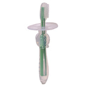 Adore Baby Training Toothbrush With Anti Choking Shield - Green