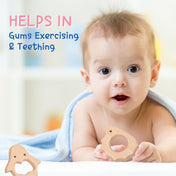 Adore Wohoo! Wooden Teethers- Pack of 2- Clown+ Snail