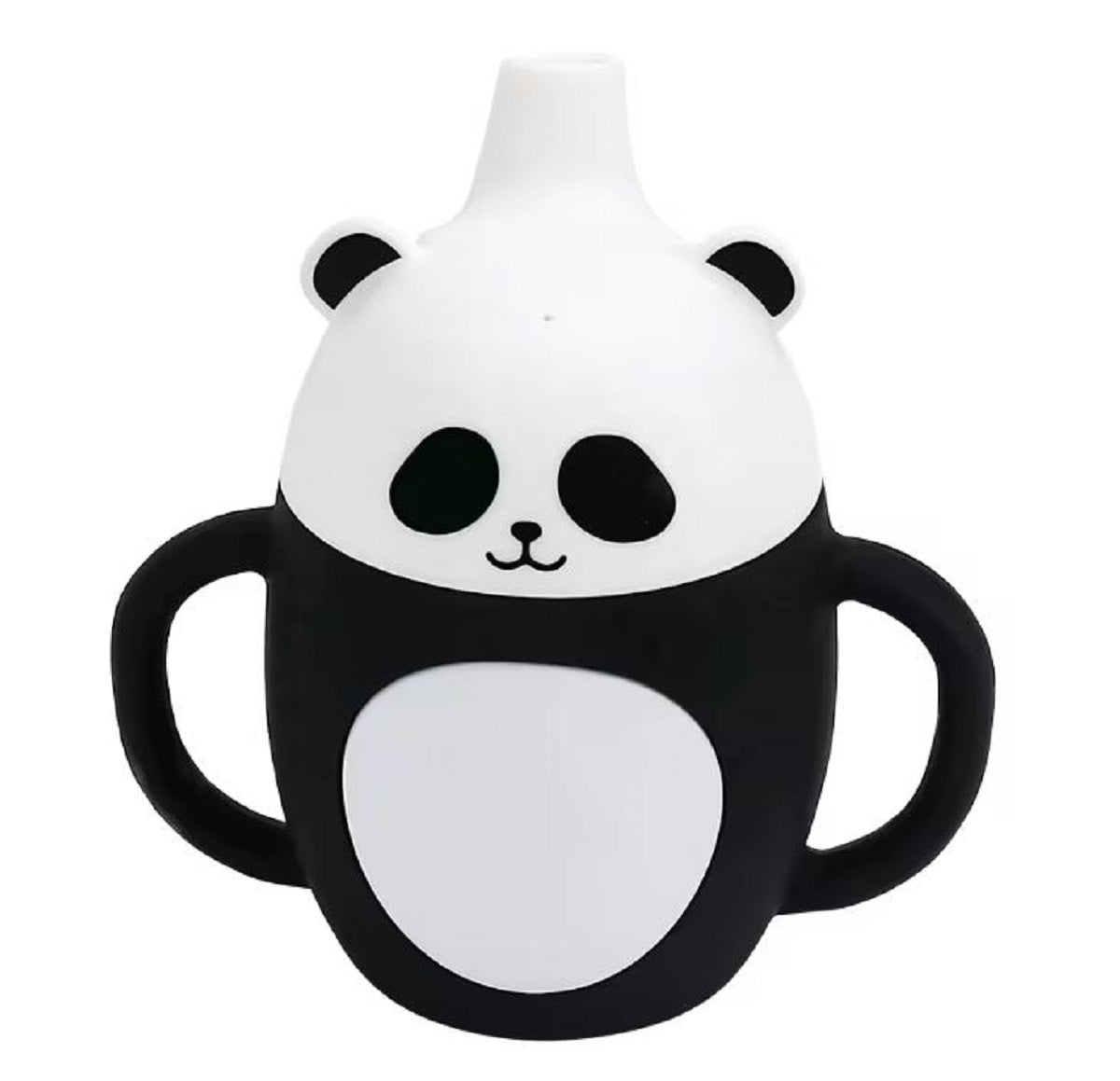 Adore Skippy Character Hood Silicone Spout Sipper with Handle 180ml - Panda