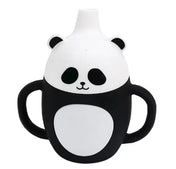 Adore Skippy Character Hood Silicone Spout Sipper with Handle 180ml - Panda