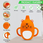 Adore Skippy Character Hood Silicone Spout Sipper with Handle 180ml - Tiger