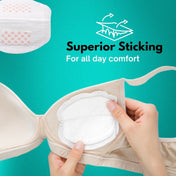 Adore Voila Disposable Breast Pads with Honeycomb Design- Pack of 48